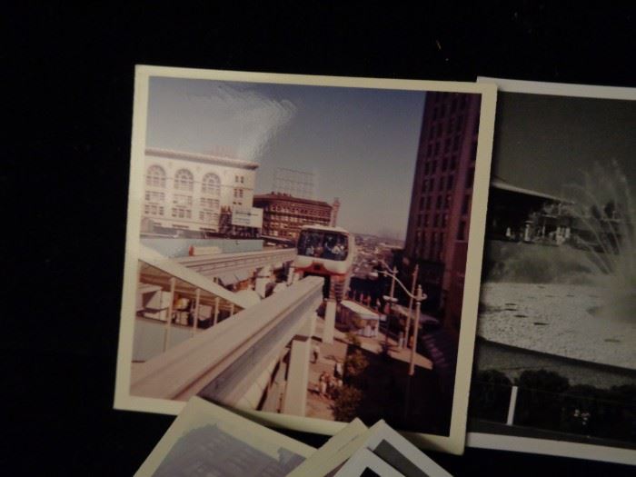 Collection of Seattle World's Fair photo snapshots