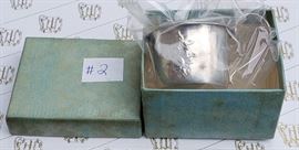 Sterling silver baby cup.