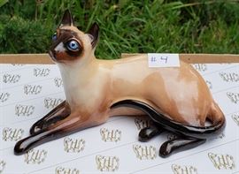 Royal doulton siamese cat.