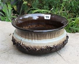 Lava ceramics bowl.