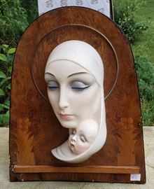 Mother mary and child.