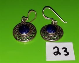 Sterling earrings 