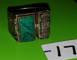 Sterling turquoise ring