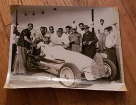 Vintage racecar photos 
