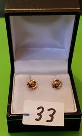 14kt earrings