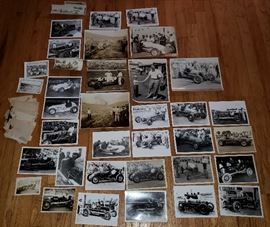 Vintage race car photos