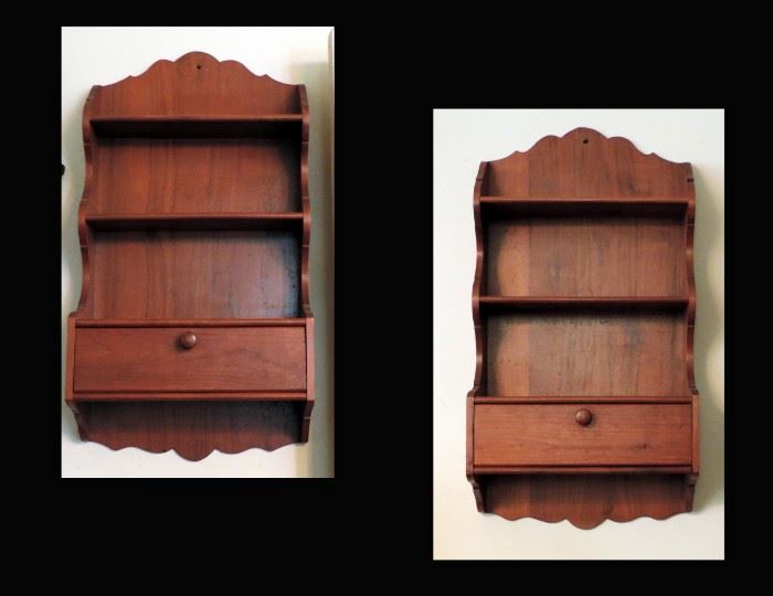 Pair of Wall Shelves