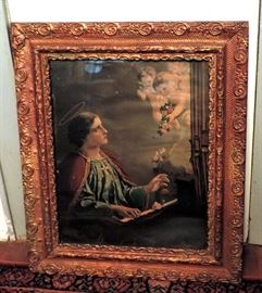 Framed Religious Picture