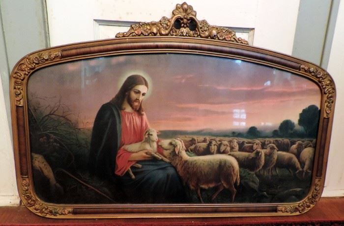Framed Religious Picture