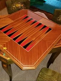 Game Table Backgammon