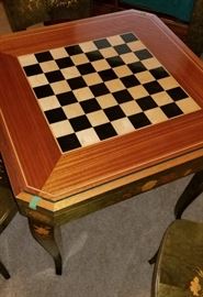 Game Table Chess Checkers
