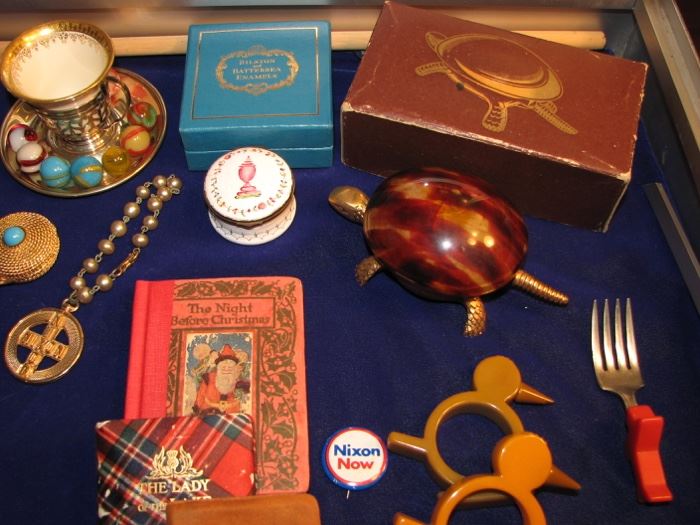 Bakelite, Nixon memorabilia and more