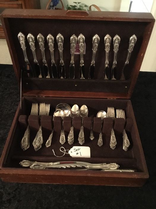 Wallace Rose Point Sterling Flatware