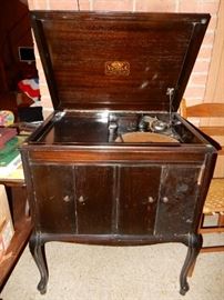 Antique Phonograph, Console Cabinet