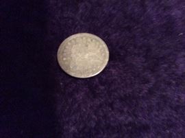 1854 Dime