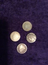 19th Century Nickles- Assorted Dates