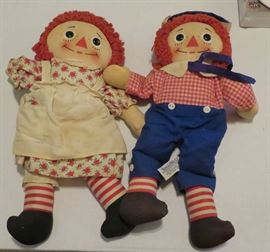 Knickerbocker Raggedy Ann and Andy