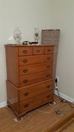 Antique Highboy dresser, beals Portland Maine 