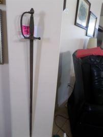 Spanish Sword discovered many years ago on farm in Santa Maria, CA