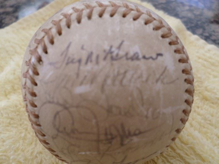 Tighe McGraw, Willie Mays, Yoggi Berra