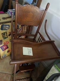 Antique Highchair