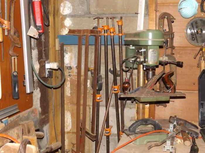 Wetzler Clamps, Ludell Drill Press