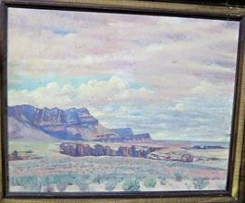 Nora Lucy Mowbray Cundell (1889-1948)  16" x 20"