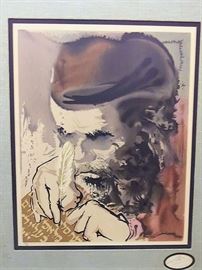 Salvador Dali Litho Signed