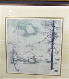 Luigi Kasimir etching