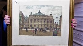William Adolfe Lambrecht Colored etching