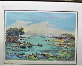  Maurice Buffet Lithograph