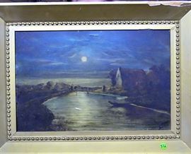 Jules M? oil 12" x 18"