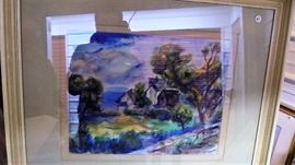 M Diek Watercolor 14" x 18"