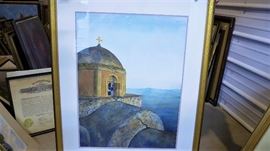 Van Vramken Watercolor 22" x 30"