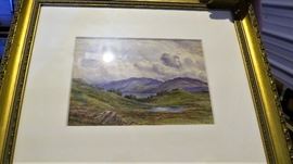 William Babtiste Baird Watercolor 7" x 9"