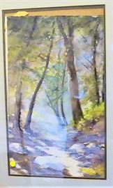 Watercolor 12" x 20"