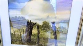 Robert Carver Watercolor 15" x 17"