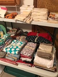 Lots of fabric