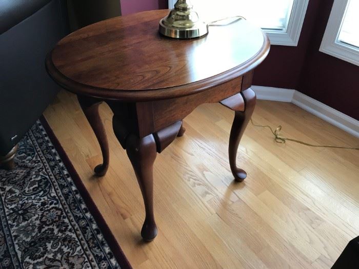 Oval Cherry Table