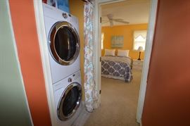 Frigidaire stack washer & electric dryer