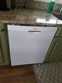 Bosch dishwasher -stainless steel interior. SilencePlus 48 dBA