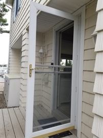 Stylish screen/storm door
