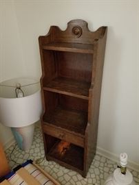Wooden bookcase