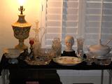 Brilliant Cut Crystal and Fine Porcelain