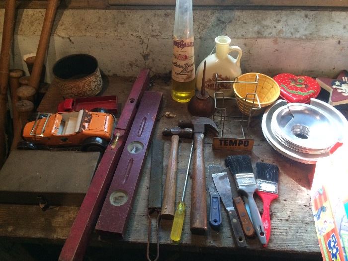 Assorted hand tools