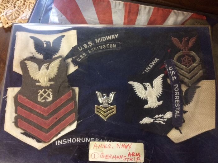 American Navy patches