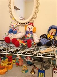 Collection of clowns