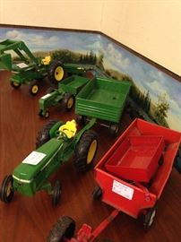 Toy farm equipment