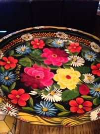 Colorful Mexican tray