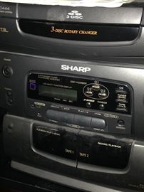 Sharp stereo system